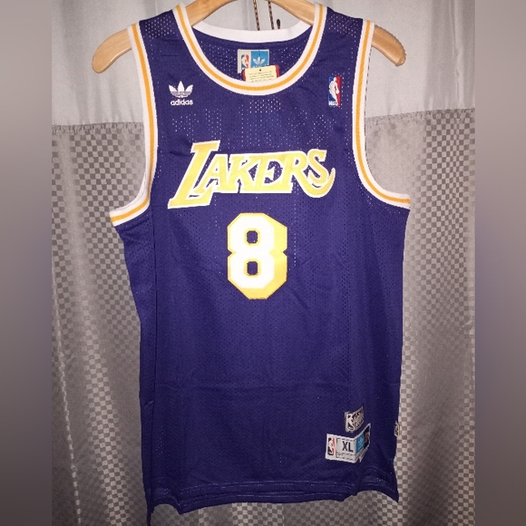 adidas Other - Adidas Kobe Bryant #8 Hardwood NBA JERSEY